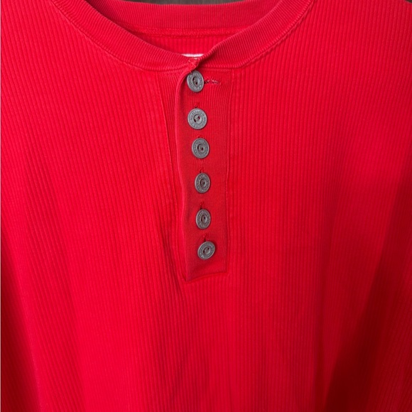 100% cotton long sleeve light weight sweater/shirt Red Marlboro xl Vintage - Picture 8 of 8
